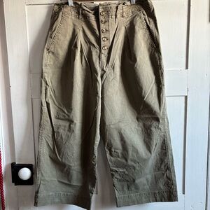 American Eagle Wide Leg Crop Pants